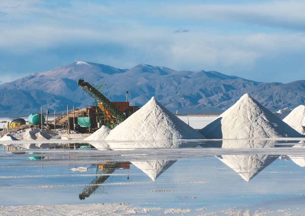Mine de lithium de Salinas Grandes en Argentine
