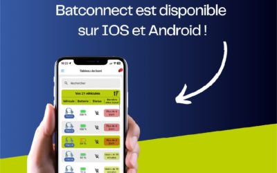Nouvelle application mobile pour le suivi de vos batteries Batconnect